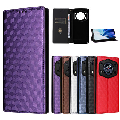 Für Cubot A30 Anti-Rutsch Card Slots Leder Geldbörse Phone Case Cover