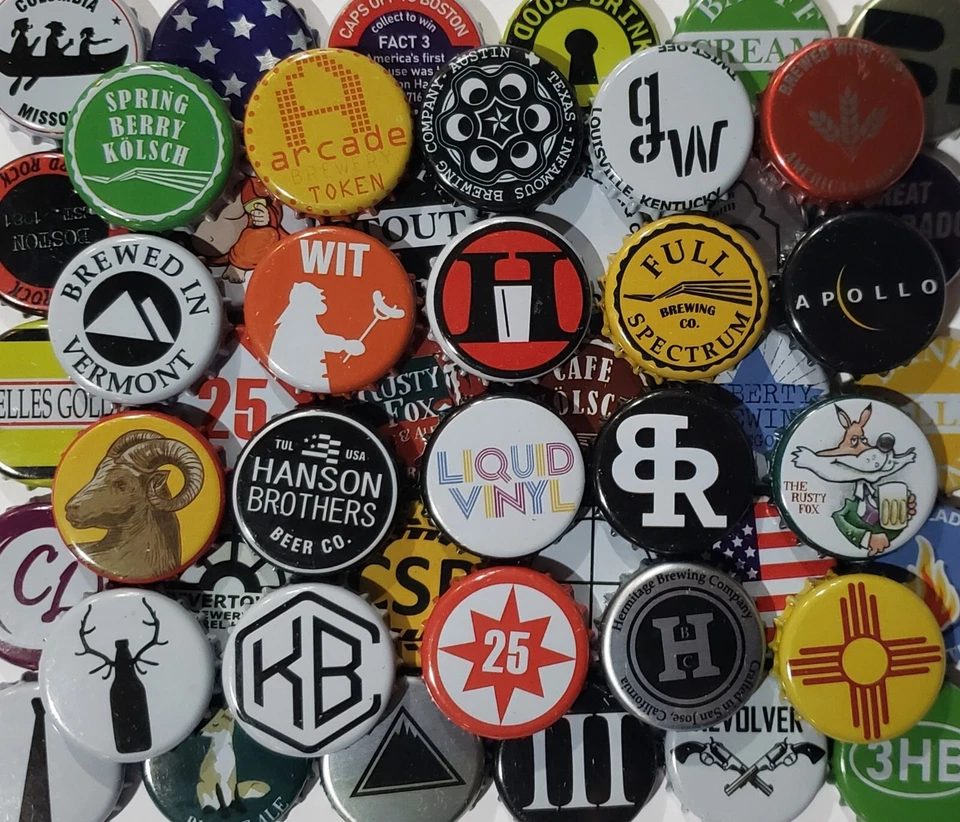 500 Beer Bottle Caps (((NO DENTS))) (((HUGE VARIETY))) - Image 3 of 4