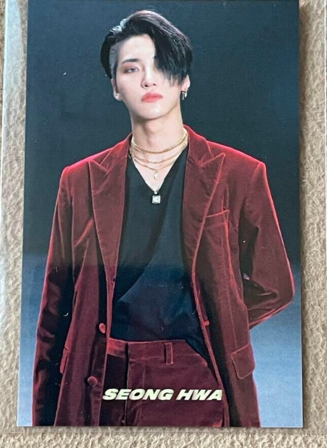 ATEEZ Seonghwa Photocard TREASURE EP FIN All to Action Tower