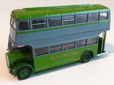 EFE WW11 Southdown Double Decker Guy Arab Bus scala 1:76 tute fuori produzione modellino ferroviario