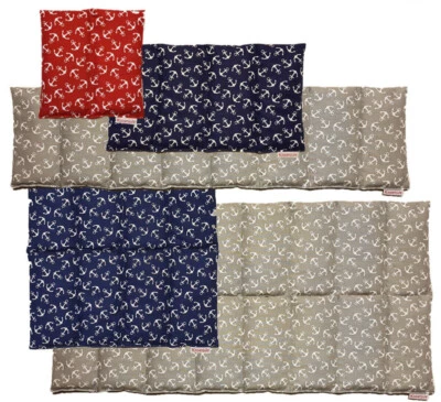 BIO Dinkelkissen 6 Größen Körnerkissen Wärmekissen Anker oder Sterne