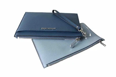 MICHAEL KORS Tasche/Wristler/Clutch JET SET TRAVEL blau 2 in 1 - Bild 1 von 4
