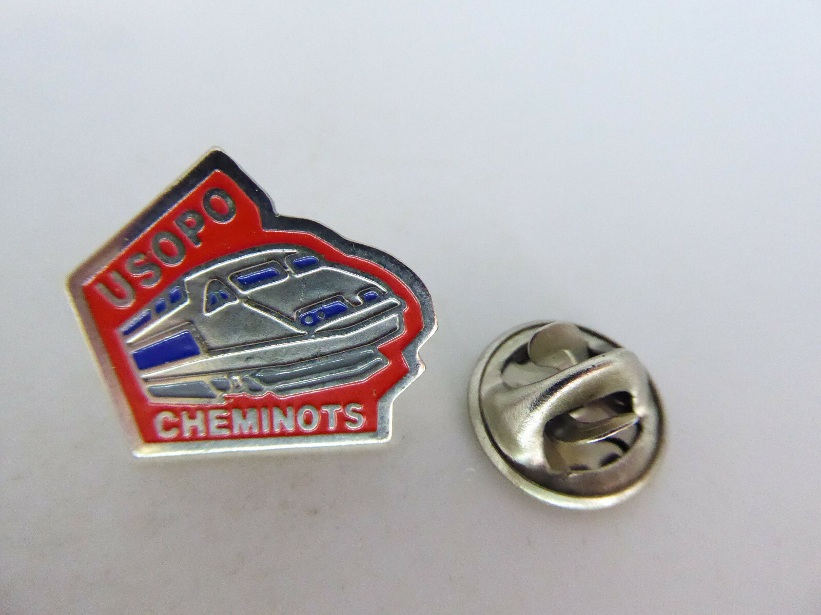 Pin's Pins Badge Pin USOPO / CHEMINOTS / UNION SPORTIVE / SPORTS UNION / SNCF