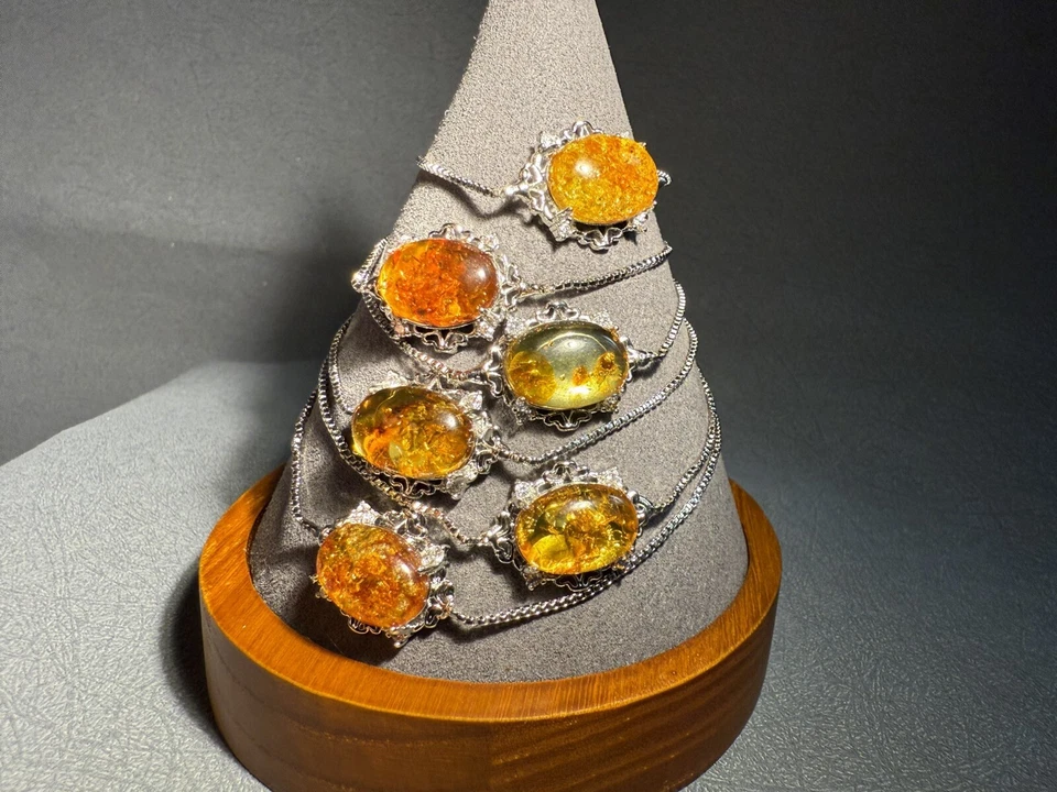 Special Price! 1 Piece Shinning Natural Baltic Amber  Adjustable Bracelet - Image 3 of 4