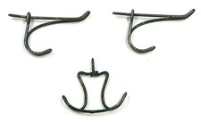 Antique Wire Hat Coat Hooks 2 1 Wardrobe Undermount Hanger Farmhouse Estate