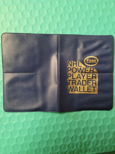 1970-71 ESSO NHL POWER PLAYER TRADER WALLET  + 4 rare players inside - Photo 1 sur 3