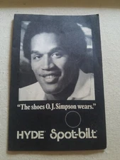 OJ Simpson 1979 Spot-Bilt Shoes Framed 11x14 ORIGINAL Vintage Advertisement