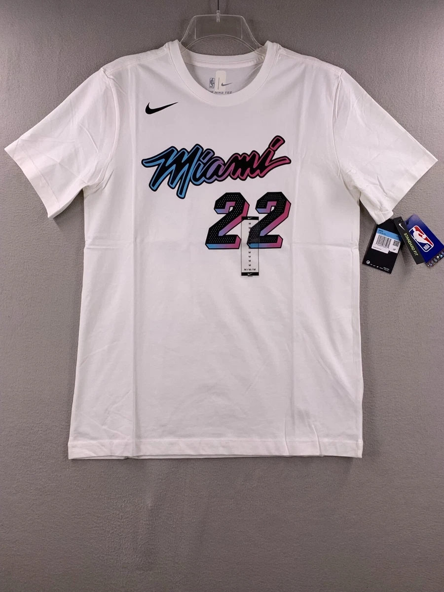 Miami Heat Nike City Edition Logo Performance T-Shirt - Blue