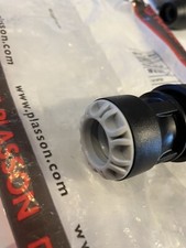 Plasson Pushfit Water Main 25mm Blue MDPE to 15mm Copper or Plastic Pipe Joiner