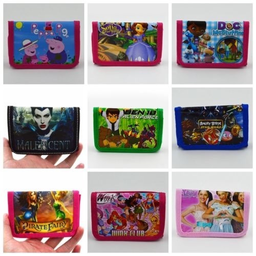 Star Wars Angry Birds Anime Wallet Cash Coin Organizer Holder Case Free Gift Bag - Picture 18 of 20