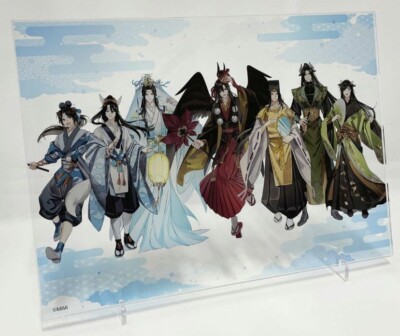 Mo Dao Zu Shi MDZS Acrylic Panel Stand Pop UP Shop Night Parade 2023 Wuxian Blue
