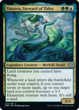 1x Tatyova, Steward of Tides - Foil NM-Mint, English Dominaria United MTG Magic