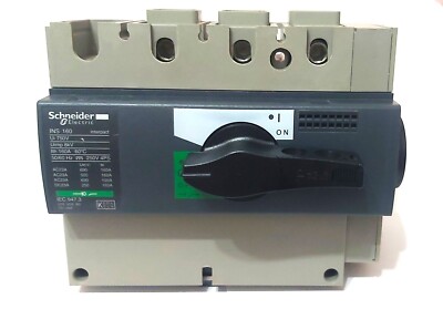 Schneider Electric INS 160 Compact Switch Disconnector 160A 3P
