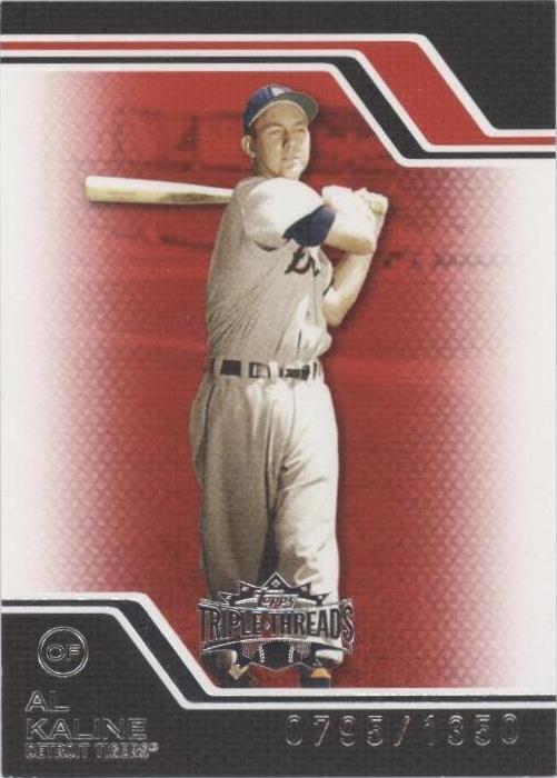 2008 Topps Triple Threads - Al Kaline #120 - 1 of 1
