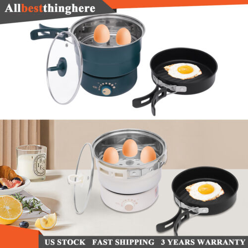 Electric Cooker Multifunctional Non Stick Pan Hot Pot Mini Rice Cooker Steamer