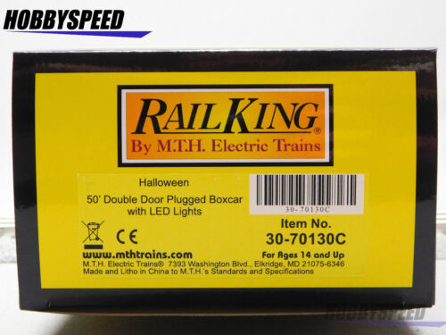 MTH RAILKING HALLOWEEN FRANKENSTEIN EXPRESS TRANSPORT 1931 BOXCAR 30-70130C NEW - Picture 11 of 11