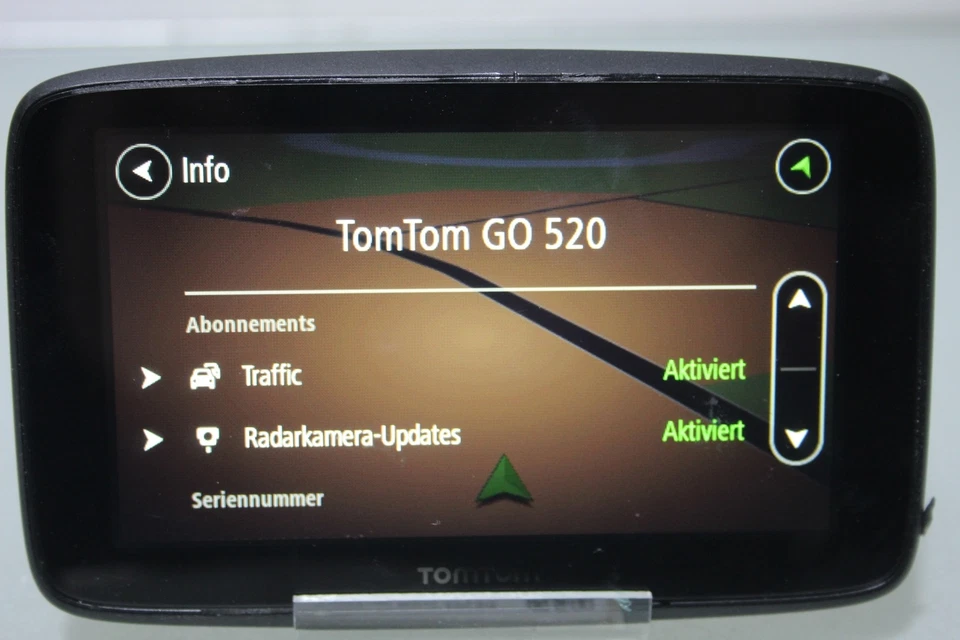 TomTom Go 520 Navi 4Pn50 Navigationsgerät - Bild 4 von 4