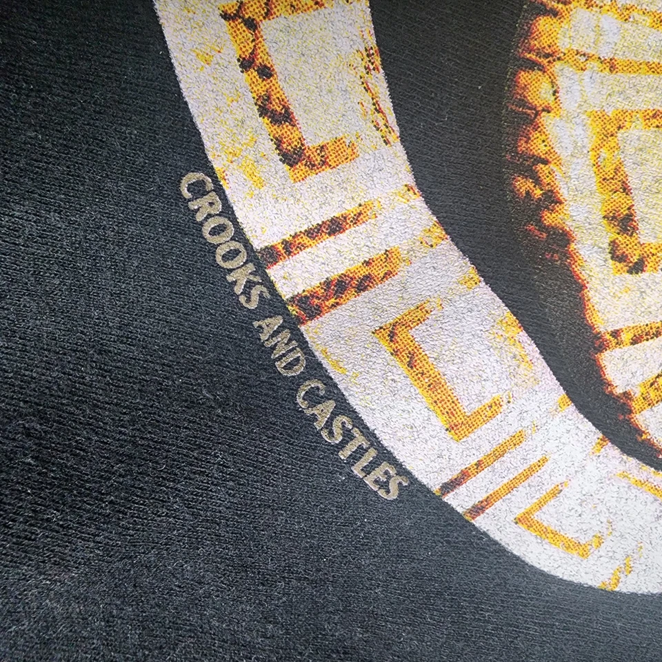 Crooks & Castles Mens Large Cobra Kai Black Graphic Tee Streetwear - Image 3 of 4