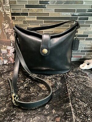 Coach Vintage Binocular Bag 9853 Black Carriage Collection Coach Vintage Binocular Bag 9853 Black Carriage Collection
