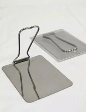 Genuine Italian Army Military Issue Polished Stainless Mirror for shaving signal