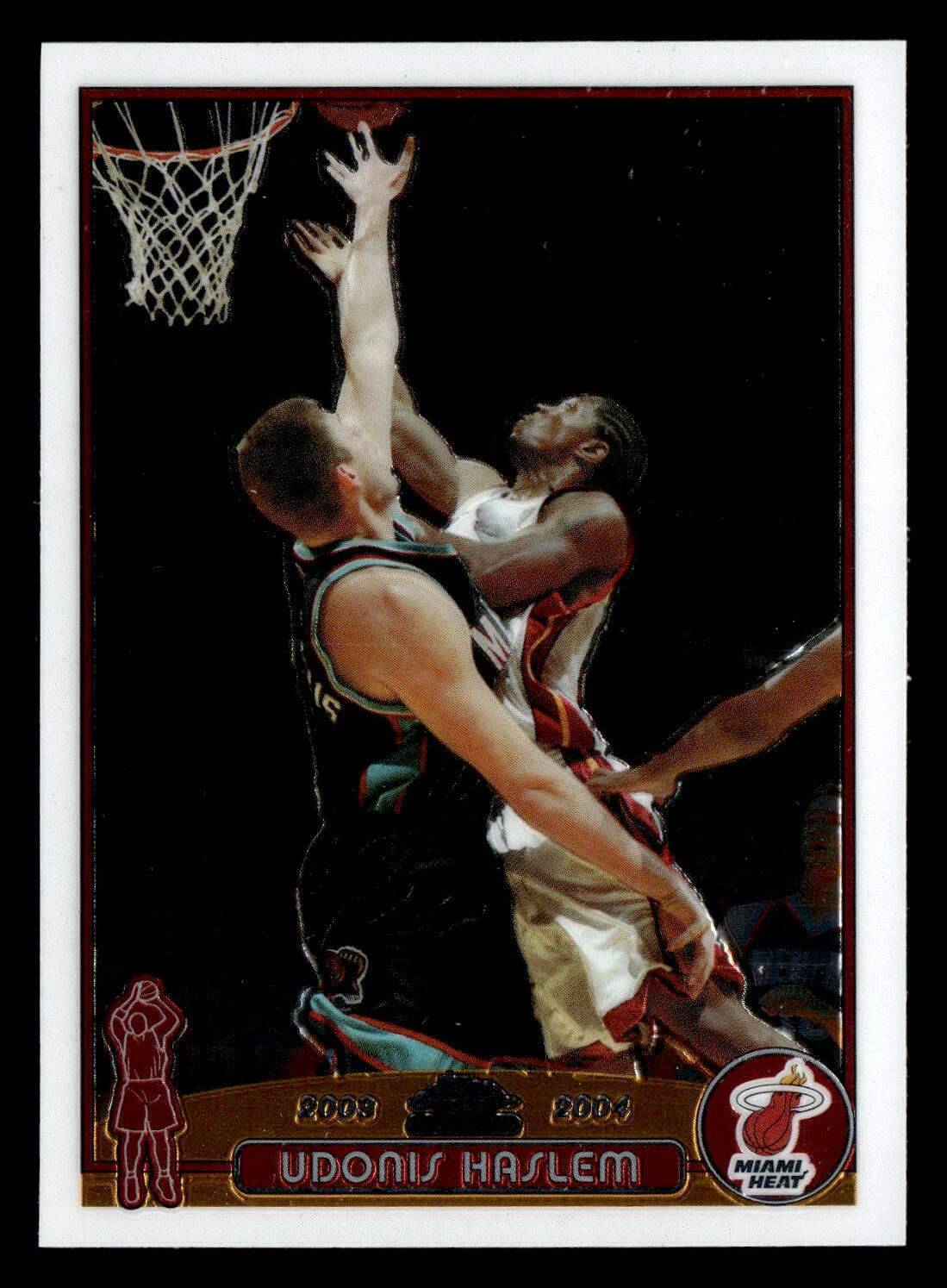 2003-04 Topps Chrome #164 Udonis Haslem