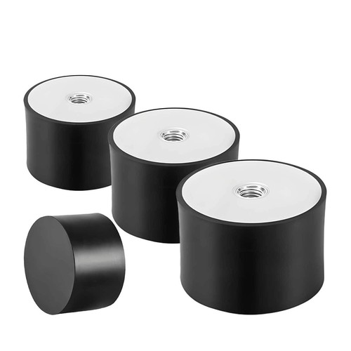 Gummipuffer Typ E Silentblock Schwingungsdämpfer Gewinde M3 - 12 Anschlagpuffer - Bild 2 von 48