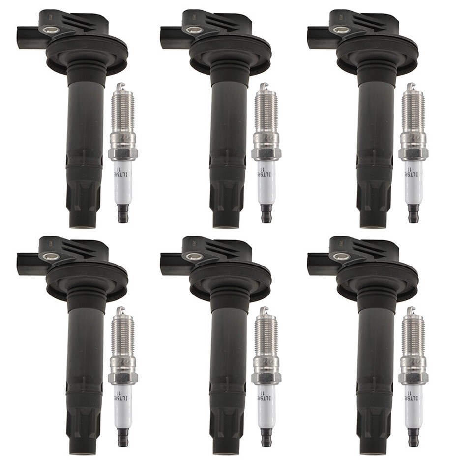 Aazon.co: Ikasus Set Of 6 UF603 Ignition Coil Pack And Spark Plug 97390 Copatible With Hon-da - Foto 5