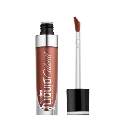 Wet N Wild Megalast Liquid Catsuit Metallic Lipstick #939A Ride On My Copper