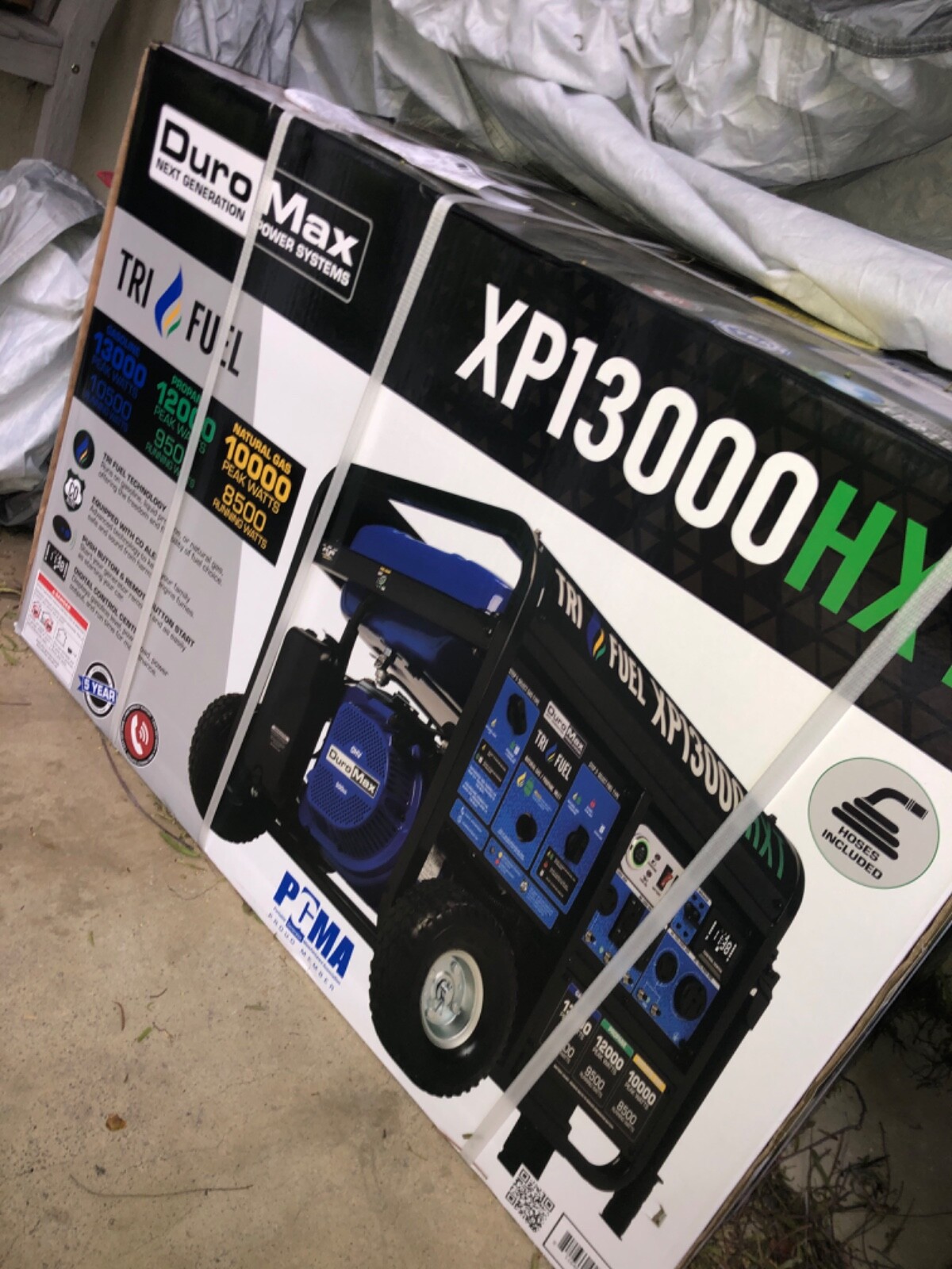 Duromax Power Generator Xp13000HX TriFuel eBay