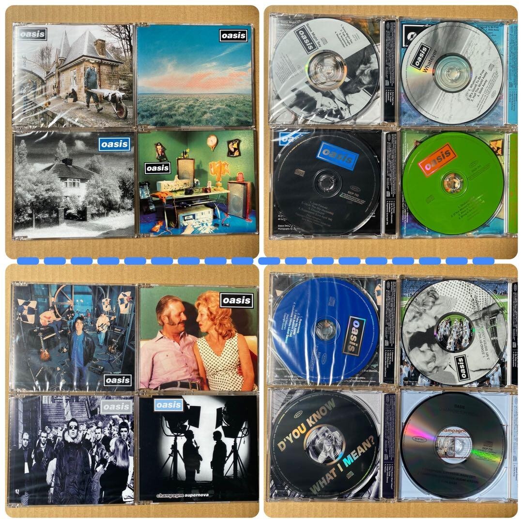 OASIS COMPLETE SINGLES COLLECTION 1994-2005 25 CD JAPAN BOX OASIS COMPLETE SINGLES COLLECTION 1994-2005 25 CD JAPAN BOX