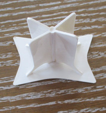 Vintage MOD Barbie Doll White Plastic Stand Mattel 1966