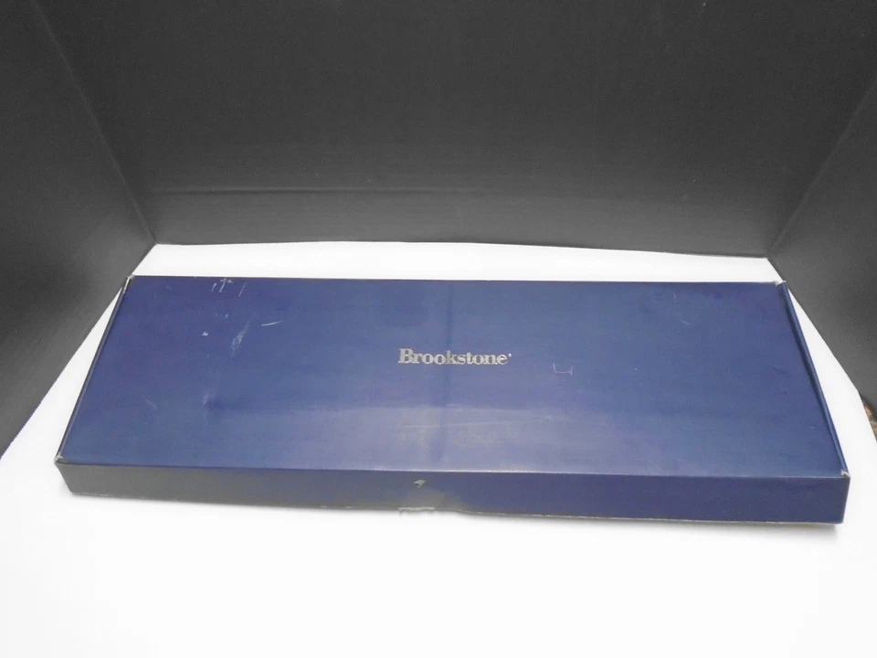 Juego de herramientas para barbacoa Brookstone de 5 piezas con asas de palo de rosa, acero inoxidable NOS Foto 4 de 4