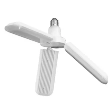 300-Watt Equivalent Indoor Garage 3-Panel Foldable LED Light Bulb, 3000K/4000K/5