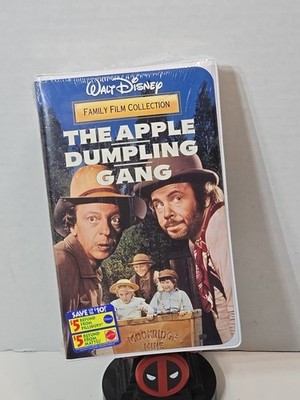 The Apple Dumpling Gang 1996 VHS Walt Disney Family Collection Clam Shell Sealed