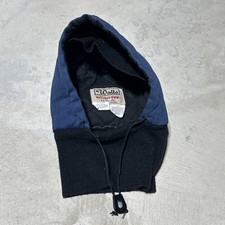 Walls Blizzard Pruf Insulated Hood Head Neck Cover Blue Hunting Vintage USA MADE