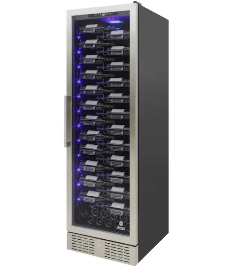Vinotemp Element Stainless Steel Wine Cooler El-168ZZ-SSD
