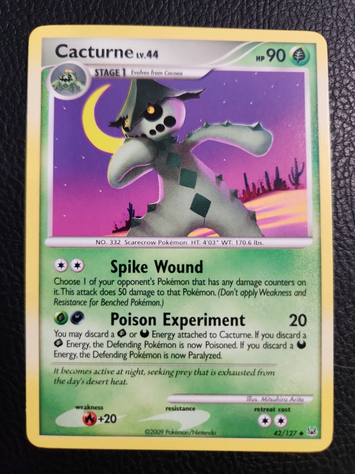 Cacturne 42/127 Platinum Regular