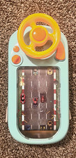 Baby Steering Wheel Activity Toy, Vehicles/Cars Theme, Blue Orange, 6 Months