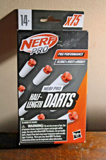 Nerf Pro Performance Half Length Darts x75 Count Brand New Sealed Box