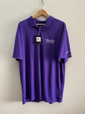 NEW Villa Sport Athletic Club And Spa Nike Golf DRI-FIT Polo Shirt Size 2XL NWT