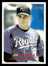 2006 Topps Heritage #431 Joe McEwing Card Kansas City Royals