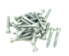 Everbilt 3/8 in. x 2-1/2 in. Hex Galvanized Lag Screw 25-Pack 264 653 BVJ