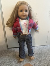 American Girl Truly Me Just Like You JLY 51 Doll Blonde Hair Blue Eyes Need Wig