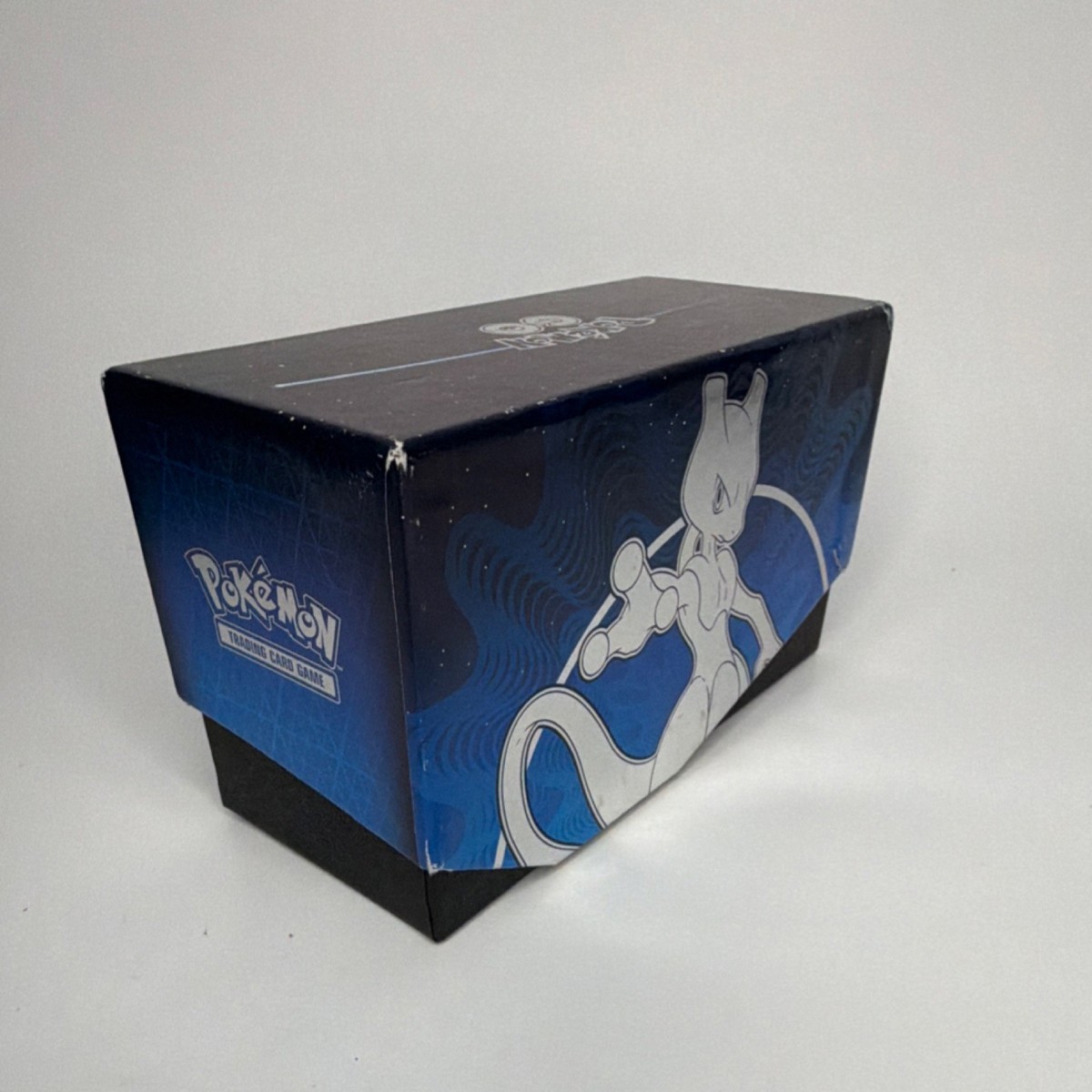 Pokémon GO Mewtwo Deck Box Blue Black Storage Case Pokémon TCG 037
