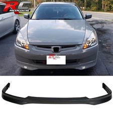 For 03-05 Honda Accord Sedan Type R Front Bumper Lip Spoiler Unpainted Pp