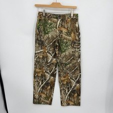 Magellan Outdoor Camo Camouflage Hiking Pants boys M Hunting realtree edge