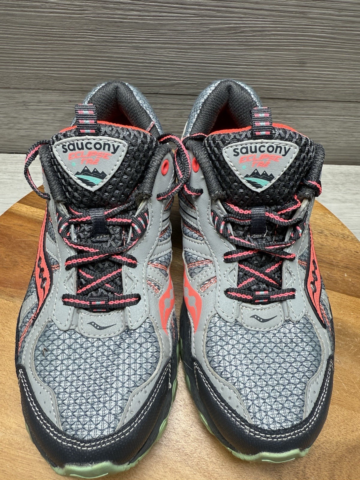 Saucony Eclipse TR2 Gray Trail Running Shoes Snea… - image 4