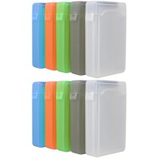 2 PCS Hard Drive Protector Disk Storage Box Cover Protective Case