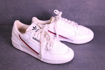 Adidas Sneaker Continental 80 Damen Sportschuhe Gr. 38 Leder weiß BS667