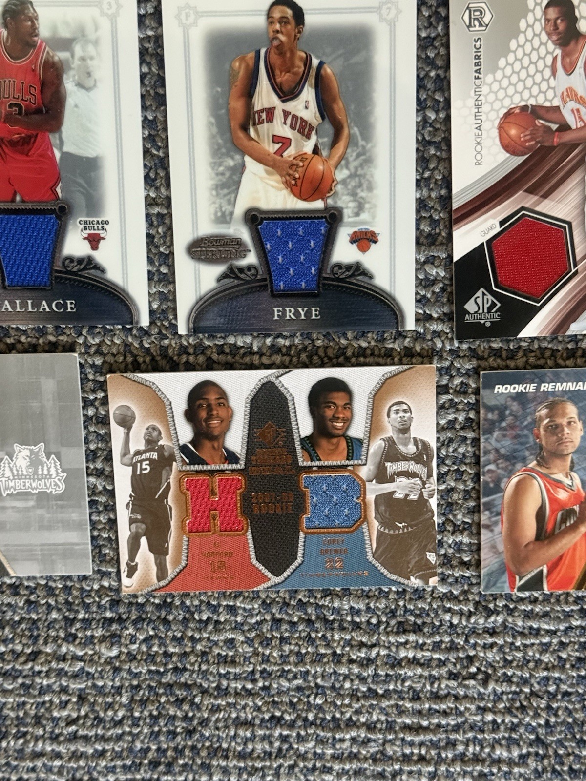 27 Card Game Used Worn Jersey Relic Card NBA Basketball Lot Superstars view 11